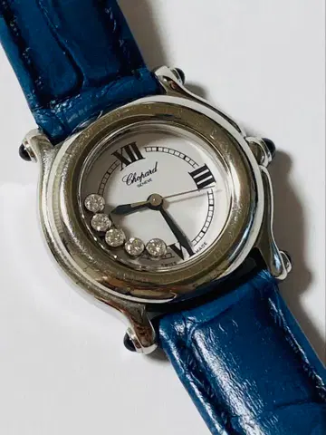 쇼파드 해피 스포츠 5P 다이아 손목시계 쿼츠