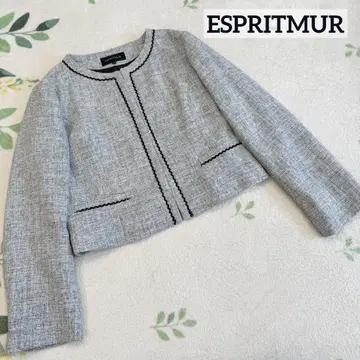 새상품급 ESPRITMUR 노카라 자켓 그레이 15 2XL 3L