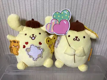 폼폼푸딩 봉제 인형 2개 세트