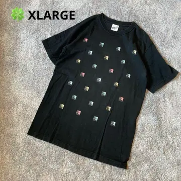 XLARGE 블랙 고릴라 패턴 티셔츠 100% 코튼 겨드랑이 솔기 없음
