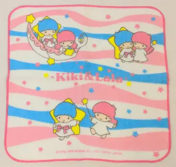 산리오 리틀트윈스타 키키라라 미니 타월 1998년