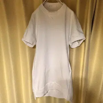 최종 가격 sacai luck 레이스 맨투맨 무릎 기장 원피스