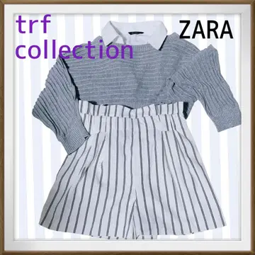 ZARA trf collection 마린 스트라이프 숏팬츠 XS