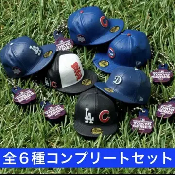 6종 세트 뉴에라 MLB 개막전 2025 도쿄 시리즈 가챠 컴플리트