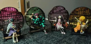 제일복권 귀멸의 칼날 LAYER SCAPE 피규어 4종 세트