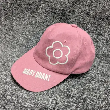 MARY QUANT 모자 자수 로고 미품 마리 콴트 캡