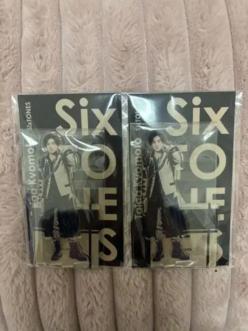 SixTONES 교모토 타이가 아크릴 스탠드 2개 세트