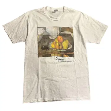 Paul Cezanne 아트 티셔츠 화이트 L 뮤지엄 90년대 미술관