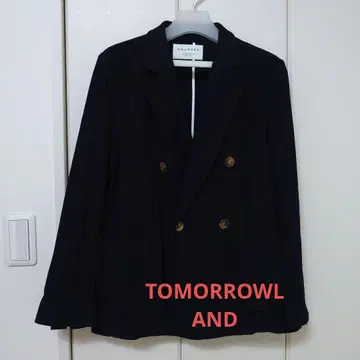 MACPHEE(TOMORRMWLAND) 네이비 테일러드 자켓