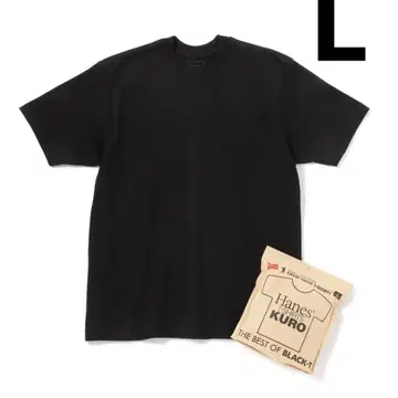 [미개봉 새상품] Hanes T-SHIRTS KURO 티셔츠 L