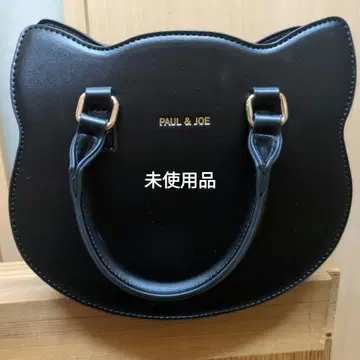 PAUL & JOE 고양이 귀 숄더백 블랙