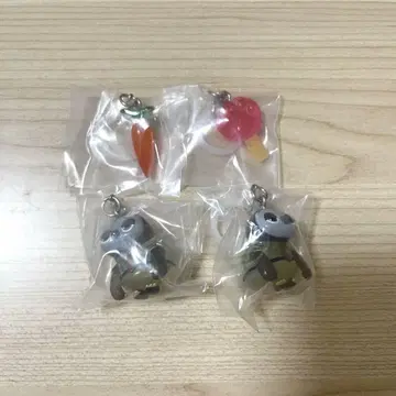 주토피아 메지루시 액세서리 4개 세트