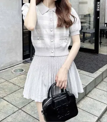 잉그 셋업 그레이 x 화이트