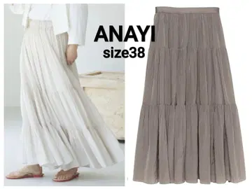 ANAYI 아나이 라이트론 티어드 스커트