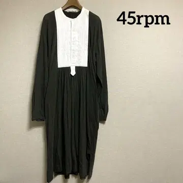 45rpm 45R 티셔츠 원피스 차콜 그레이