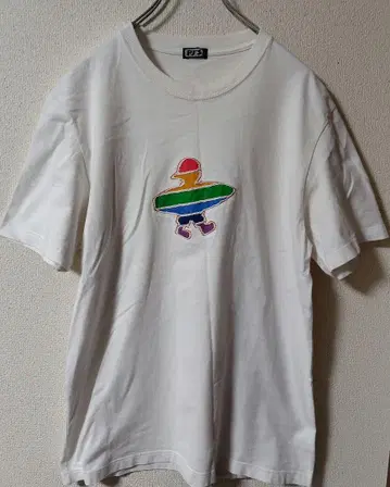 PJ'S 서핑 캐릭터 티셔츠 L