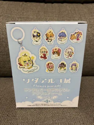 와다 아루코 전시회 랜덤 오로라 메지루시 아크릴 참 vol.1 BOX
