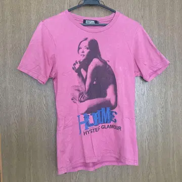 HYSTERIC GLAMOUR 티셔츠 히스걸 핑크 피치T y2k