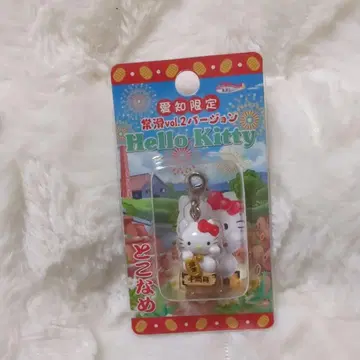 지역 특산품 키티 도코나메 지퍼 마스코트