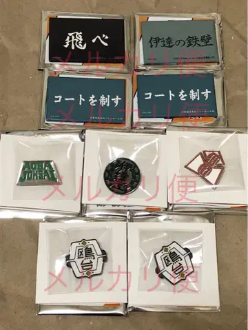 [ 8/1까지 ] 하이큐!! 애니메이션 10주년 기념전 마그넷 핀즈