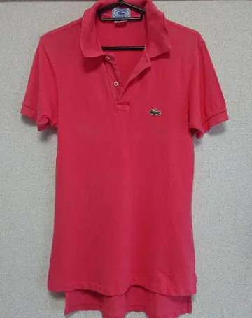 라코스테 IZOD 실 감기 태그 피케 셔츠 빈티지 손세탁 세탁 완료