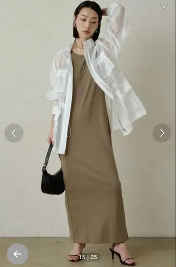 LOUNGEDRESS 아메슬리 탱크탑 원피스