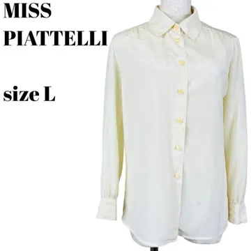 고급 클래시컬 MISS PIATTELLI 셔츠 심플 [36]