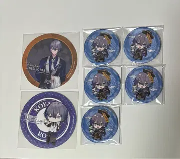 코야나기 로우 캔뱃지 코스터 세트