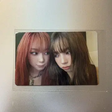 aespa dirty work 워너 혜택 유닛 트레이딩 카드