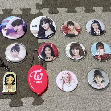 TWICE 모모 MOMO 캔배지 키링 묶음 판매 덤 증정