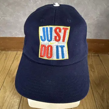 나이키 90s JUST DO IT 캡 자수 로고 네이비 M 사이즈