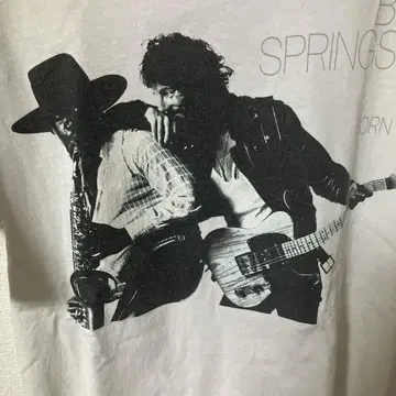 Bruce Springsteen 티셔츠 M BORN TO RUN