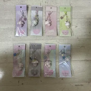 마이멜로디 키링 50주년 기념일 샵 한정판 총 8종류