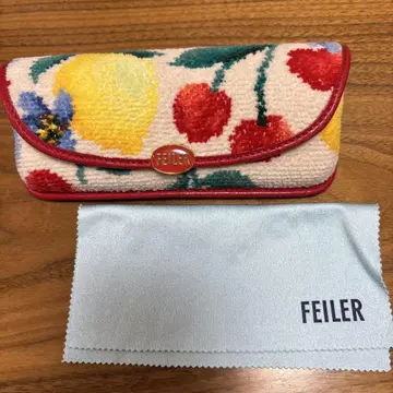 FEILER 후르츠 패턴 안경 케이스