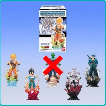 드래곤볼 Z 얼티밋 스파크 4체 세트 손오공 베지터 트랭크스 프리저