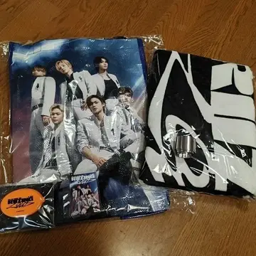 RIIZE 2025 콘서트 굿즈 세트 백, 타월, 코인 케이스, 은테