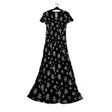 LAURA ASHLEY 로라 애슐리 반팔 맥시 원피스