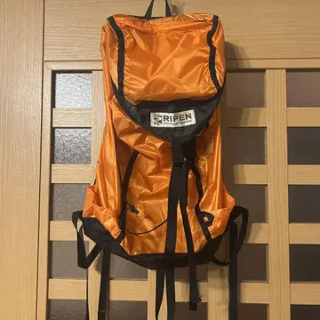 RIPEN RAIZ PACK S 경량 백팩 오렌지/블랙 20L