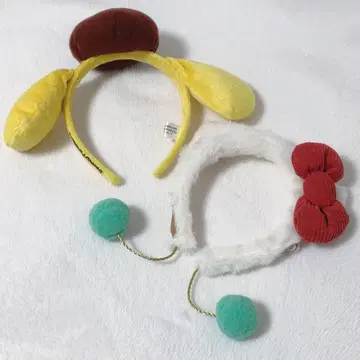 헬로키티 폼폼푸딩 머리띠 산리오