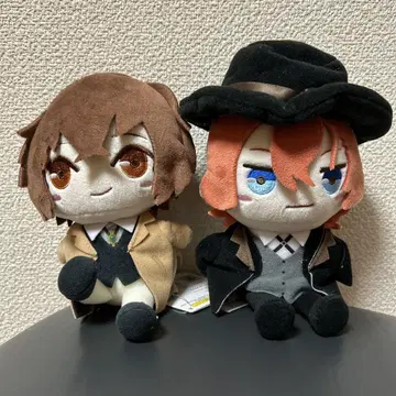 문호 스트레이독스 chibi 봉제 인형 2세트