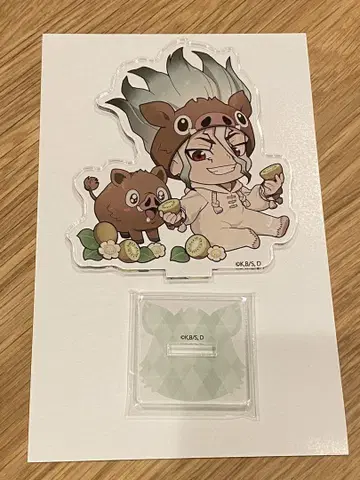 Dr.STONE 파보테리아 이시가미 치쿠루 아크릴 스탠드