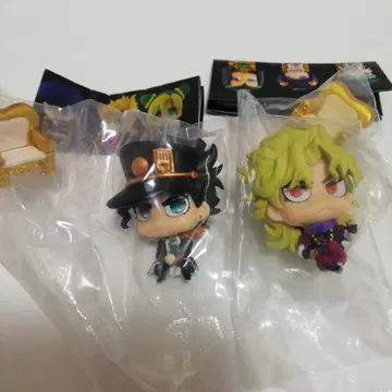 죠죠 컬렉션 JOJO WORLD 쿠죠 죠타로 디오 피규어 가챠가챠