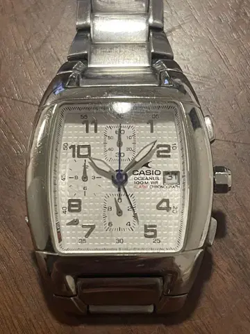 CASIO OCANUS 크로노그래프 2714 oc 502