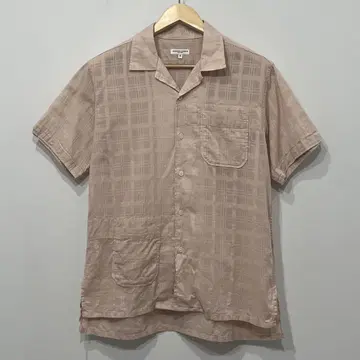 새상품급 24ss 엔지니어드 가먼츠 캠핑 셔츠 S 핑크 CAMP