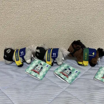 서러브레드 컬렉션  마스코트 키타산 블랙 골드십 2개