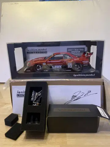 IG 모델 1/18 LBWK 슈퍼 실루엣 ER34 엔진 포함 한정판