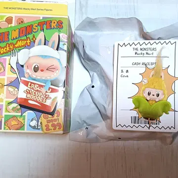Wacky Mart 피규어 Corn 옥수수 라부부 LABUBU