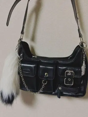 핸드백 shoulder bag Y2K grunge 펑크 헤이세이