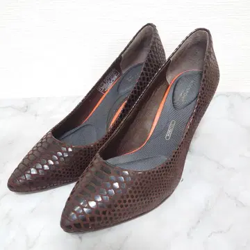 ROCKPORT 락포트 브라운 스틸레토 펌프스