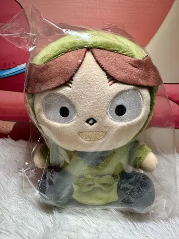 닌자 타마 란타로 앉은 봉제 인형 토미마츠 사쿠베에